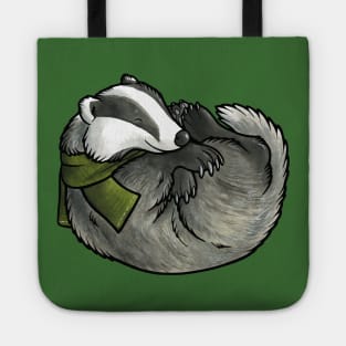 Sleepy badger Tote