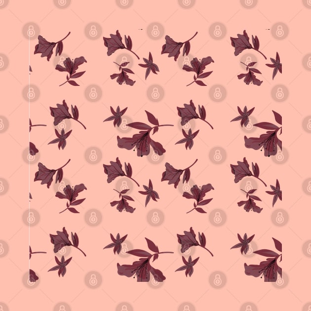 Floral pattern design by buainart