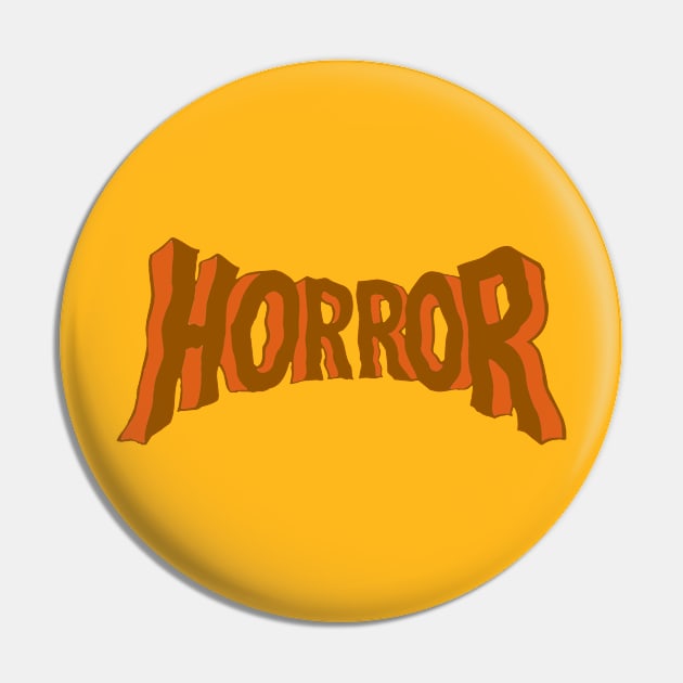 HORROR (Pumpkin Spice) Pin by zombill