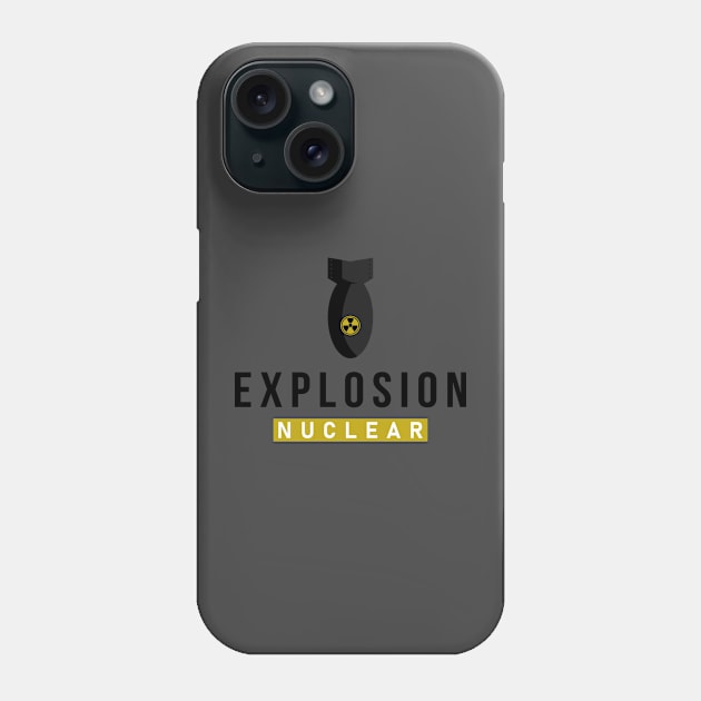 Explosion Nuclear Phone Case by t4tif
