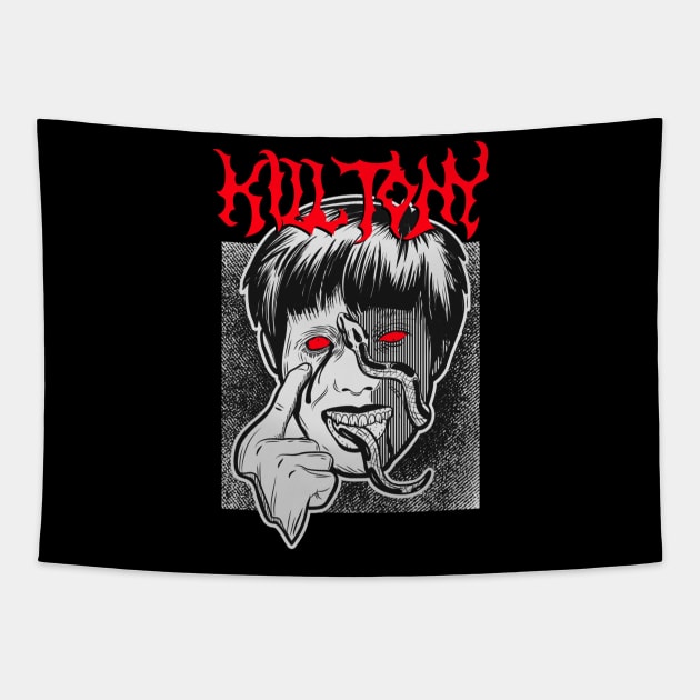 Kill Tony Podcast dark art Tapestry by Soulphur Media