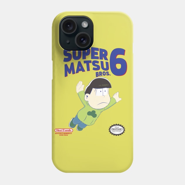 Super Matsu Bros 6 Choromatsu Phone Case by yashanyu1