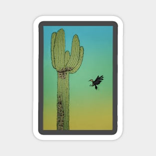 Cactus Wren Magnet