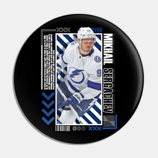 Mikhail Sergachev Paper Poster Version 10 Pin