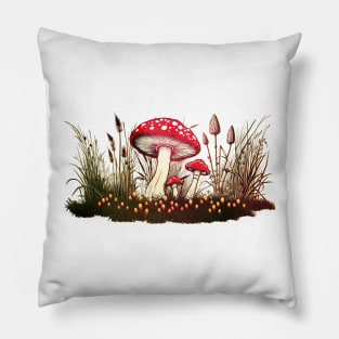 Red Mushroom Pillow