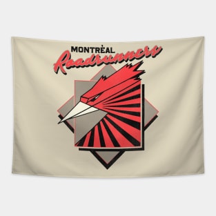 Defunct Montreal Roadrunners Roller Hockey Tapestry