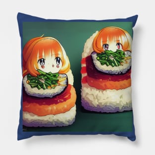 Kawaii Anime Sushi Pillow