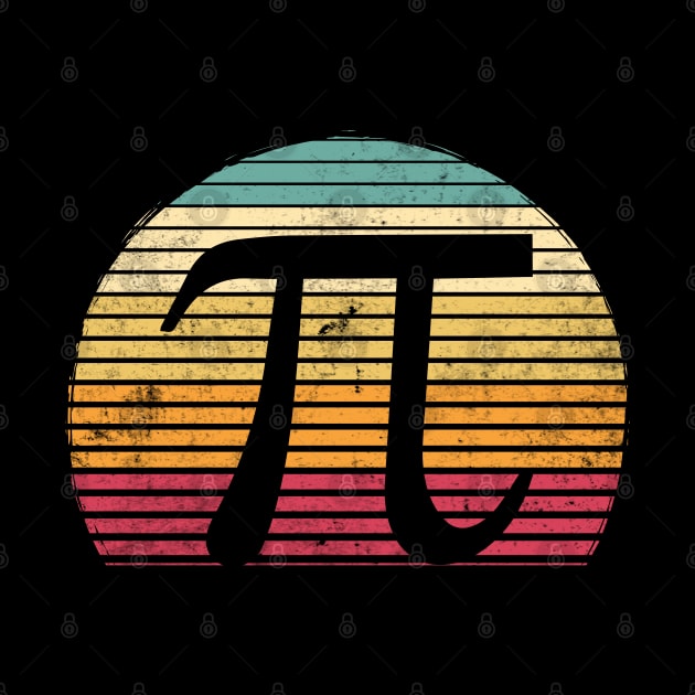 Retro Vintage Funny Pi Day Math Lover Gift by HCMGift