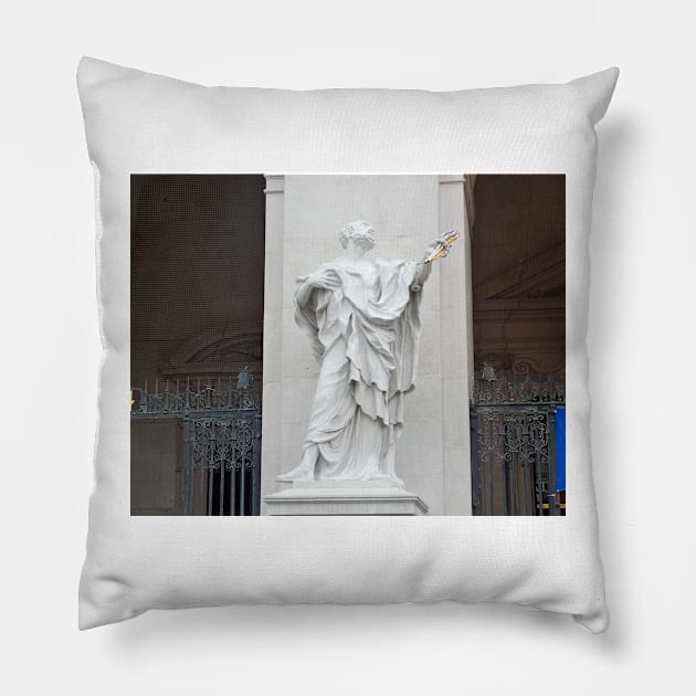 Salzburg Cathedral Study 2 Pillow by bobmeyers