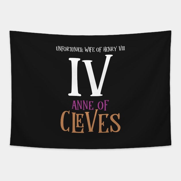 Wife No.4 King Henry VIII - Cleves Tapestry by VicEllisArt