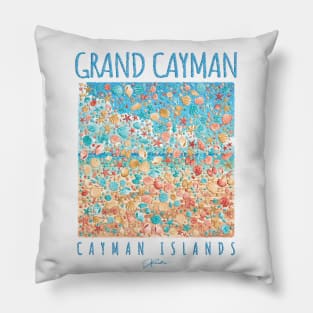 Grand Cayman, Cayman Islands, Seashell Rain Pillow