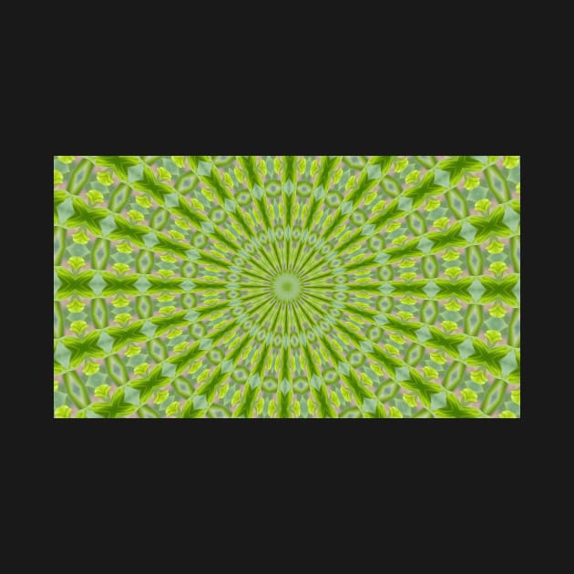 Green is Great kaleidoscope by PurpleKittyCat