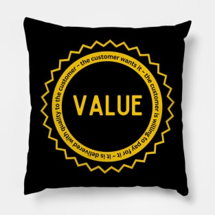 Customer Value Pillow