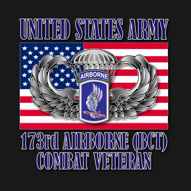 173rd Airborne Brigade- Combat Veteran by Relaxed Lifestyle Products