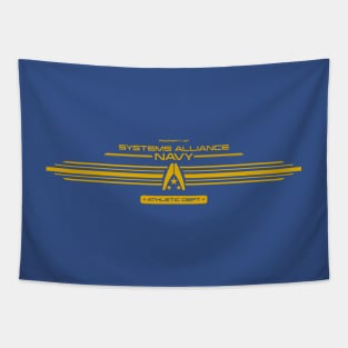 Alliance Navy Athletic Dept. [Gold] Tapestry