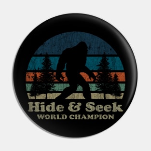 VINTAGE -  BIGFOOT HIDE AND SEEK Pin