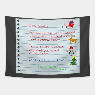 Santa Letter - Alternative Christmas Tapestry