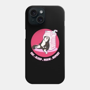 Cute Lazy Cat Phone Case