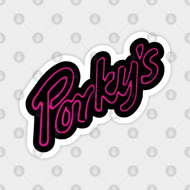 Porky's | Porkys | Porky Magnet by japonesvoador