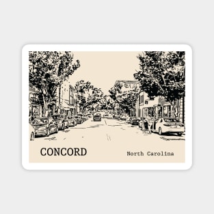 Concord North Carolina Magnet