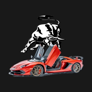 Lamborghini SVJ Supercar Products T-Shirt