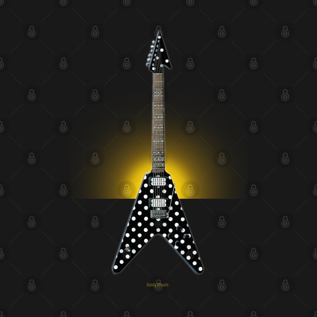 Legendary Guitars - Randy Rhoads by Jimb Fisher Art