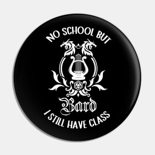 Schools out bard class rpg gamer Pin