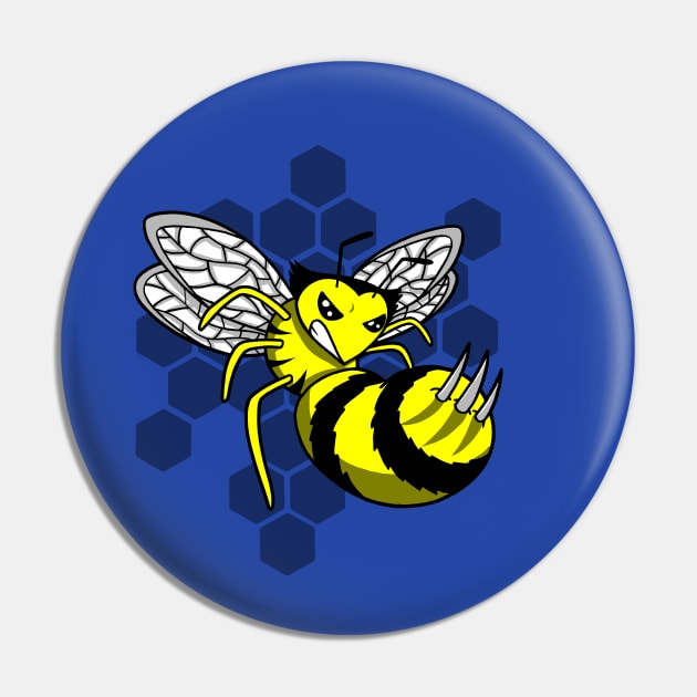 Cute Funny Mutant Bee Cartoon Gift For Kids Pin by BoggsNicolas