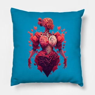 Queen of hearts Pillow