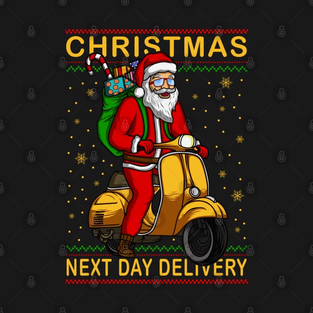 CHRISTMAS NEXT DAY DELIVERY by canzyartstudio