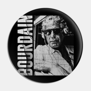 Anthony Bourdain - Vintage Adventure Pin