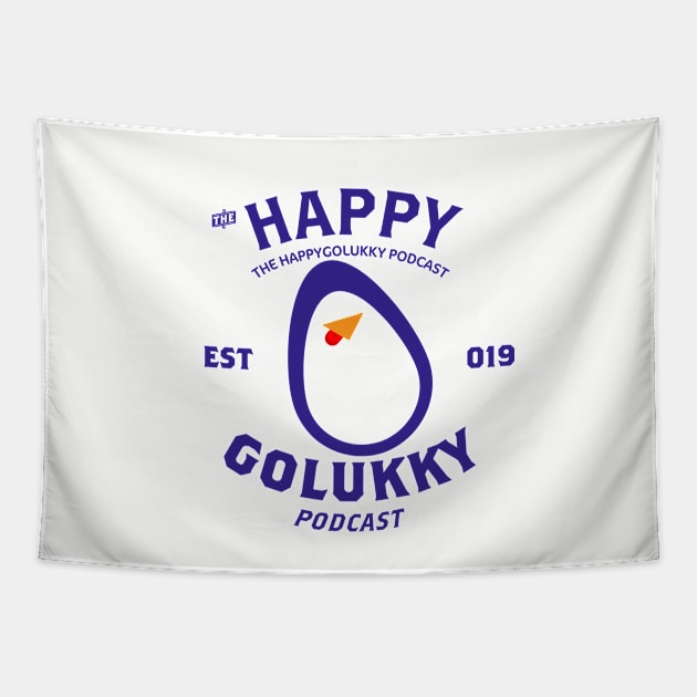 HappyGoLukky Main Tapestry by The HappyGoLukky Podcast