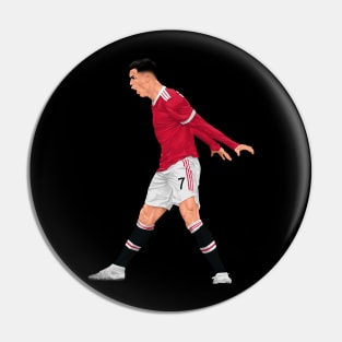 Cristiano Ronaldo celebration Pin