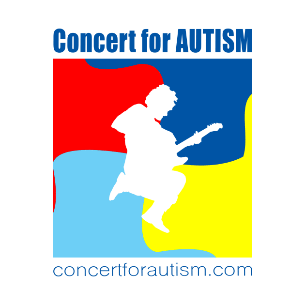 Concert for Autism main logo white by ConcertforAutism