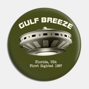 Gulf Breeze UFO Flying Saucer Pin