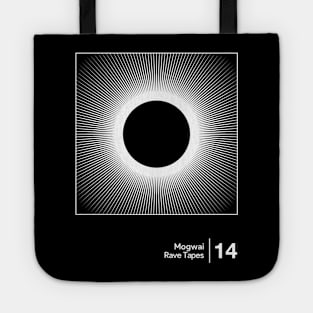 Rave Tapes - Minimal Style Graphic Artwork Tote