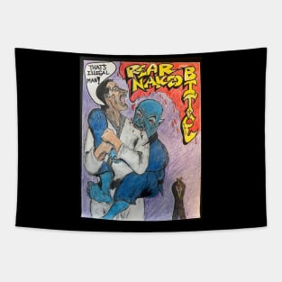 Rear Naked Bite Tapestry