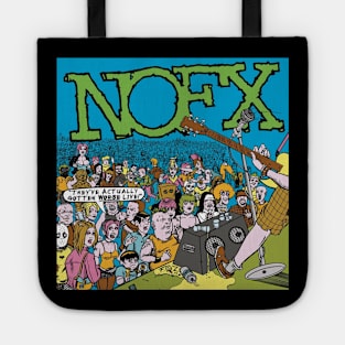 We March to the Beat of Indifferent Drum Live Nofx Tote