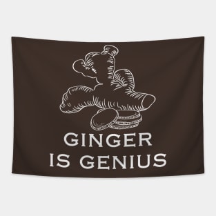 Ginger is Genius Tapestry