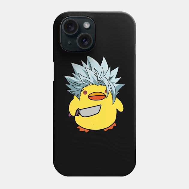 Ban, duck with knife! Phone Case by Anime Meme's