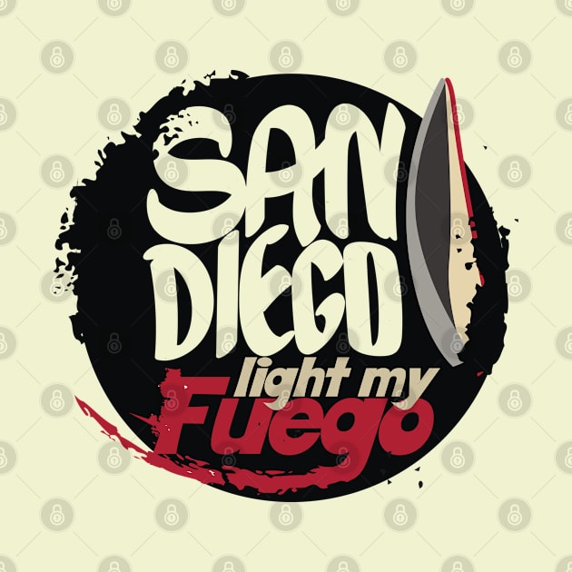 San Diego light my fuego by ArteriaMix