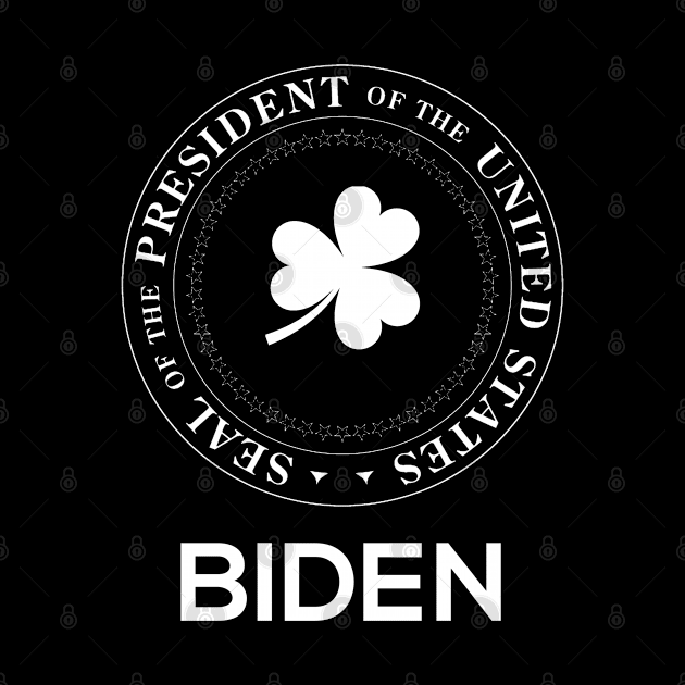 St. Patrick's Day Presidential Seal Biden by Rivenfalls