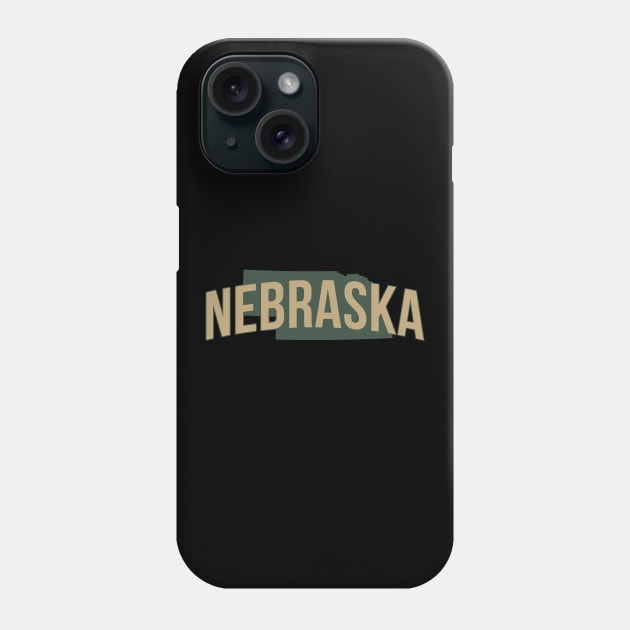 nebraska-state Phone Case by Novel_Designs
