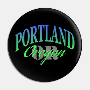 City Pride: Portland, Oregon Pin