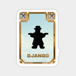 Character_DJANGO Magnet