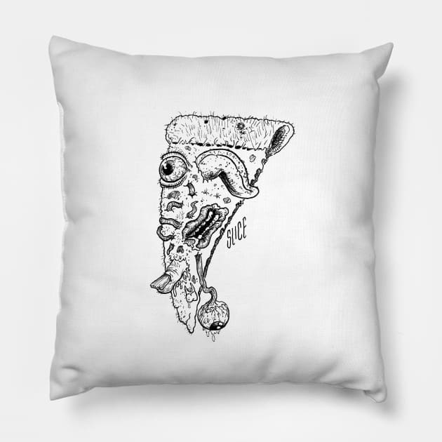 Man-Pizza Pillow by TubularTV