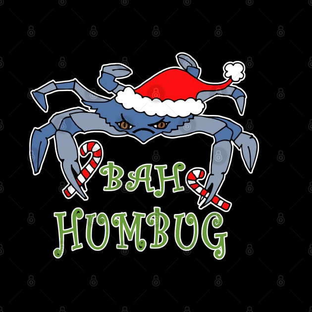 Christmas Bah Humbug Crab Matching Family Holiday Scrooge by DesignFunk