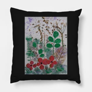 Pressed Flowers Pillow