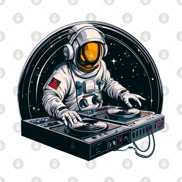 Dj Astronaut by OscarVanHendrix