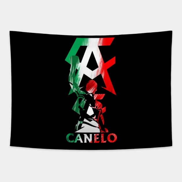 the winner of canelo alvarez Tapestry by Brown777